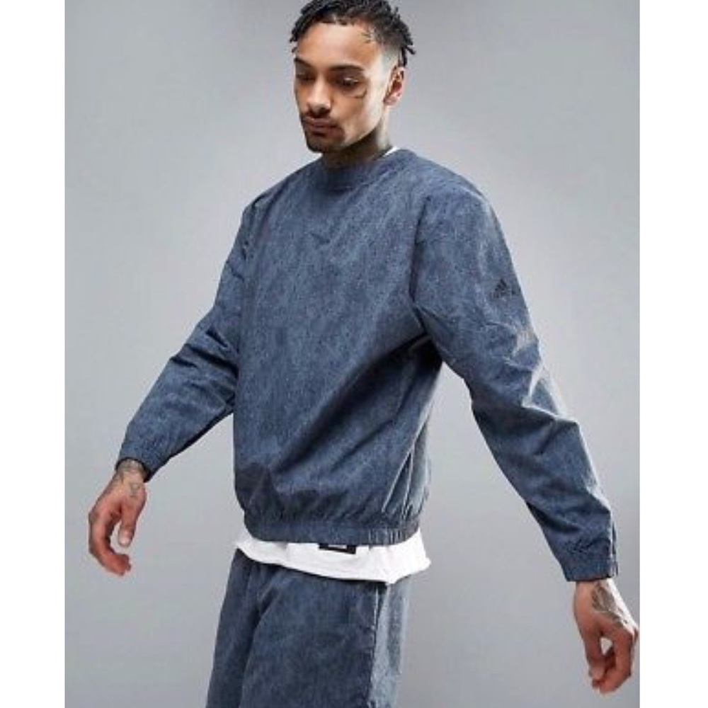 Adidas Men’s crew pullover jacket | size L - Picture 1 of 8
